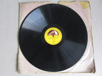 His Masters Voice, Record Sampler, Demonstration Record No. 24 - HMV C.49 12" 78rpm