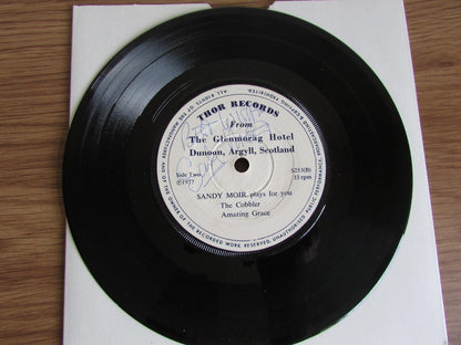 Campbell Hughes / Sandy Moir - Bonnie Mary of Argyll - *SIGNED* 7" Vinyl - 1977