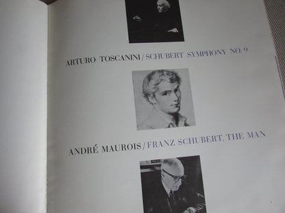 Arturo Toscanini - Schubert Symphony No. 9 - RCA LM-1835 Vinyl Record & Booklet