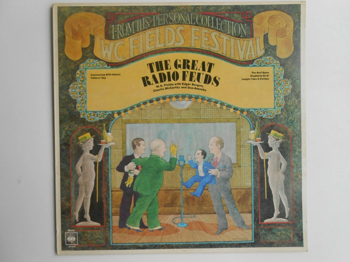 W.C. FIELDS The Great Radio Feuds - CBS RECORDS 80990 VINYL LP
