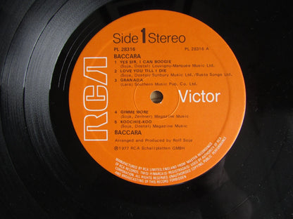 BACCARA Sorry I'm A Lady, Yes Sir I Can Boogie & Others 1977 RCA PL28316
