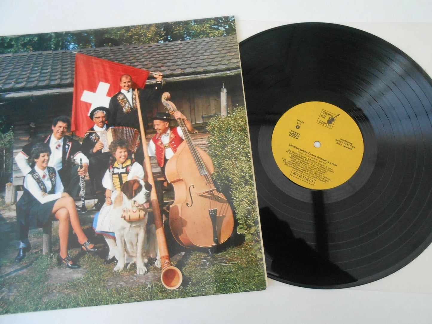 Swiss Folklore: Landlerkappelle Charley Widmer LP vinyl  LP524