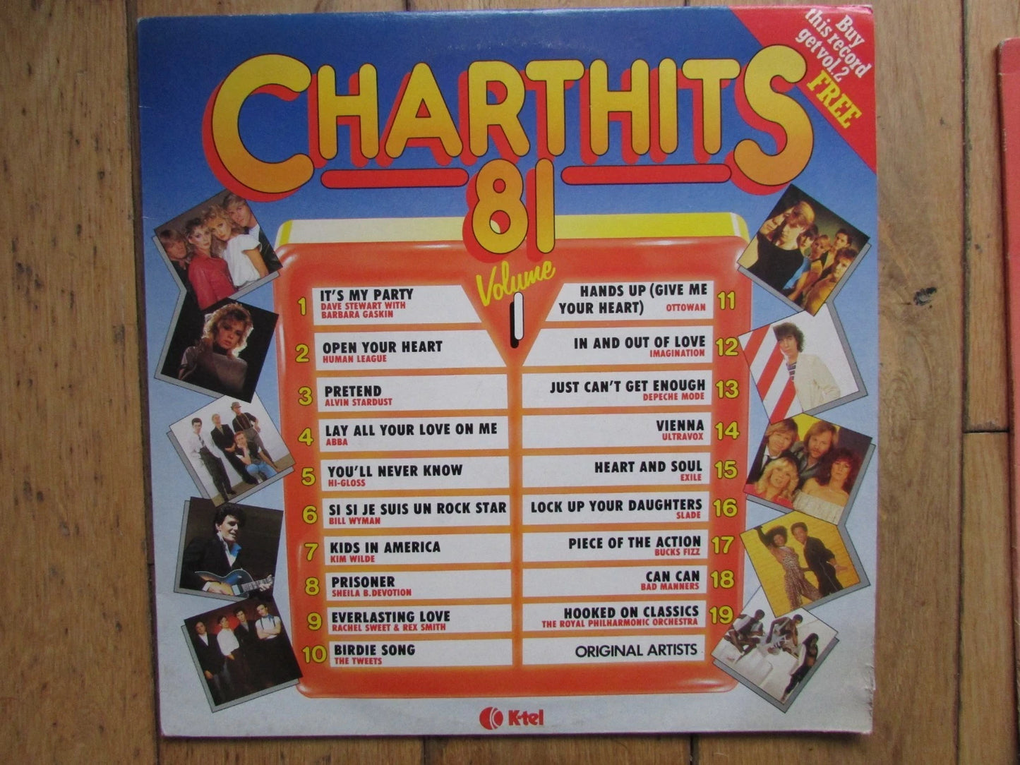 Various Artists – Chart Hits 81 Volume 1 And 2