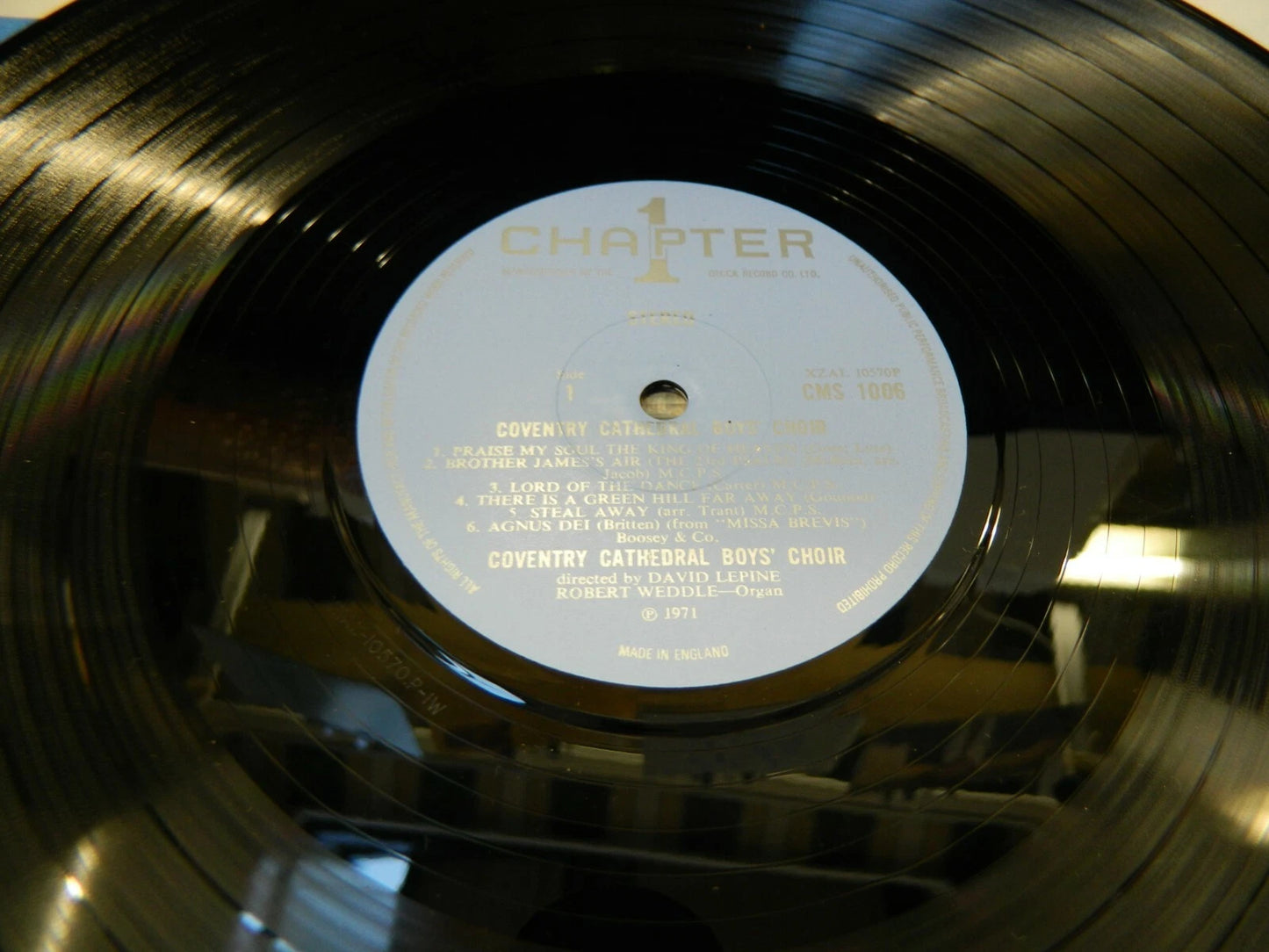 Coventry Cathedral Boys Choir - Choirs of Britain No.2 UK - 12" Vinyl - CMS1006