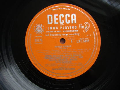 Giordano, Andrea Chenier, Gavazzeni - 2 LP Vinyl Box Set DECCA LXT 5411-2