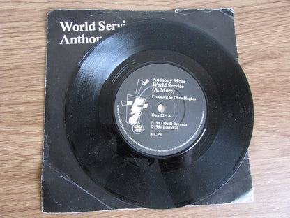 Anthony Moore - World Service - 7" - DUN22