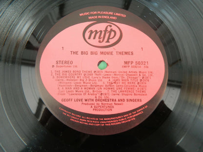Geoff Love His Orchestra & Singers The Big Big Movie Themes - Vinyl MFP50321