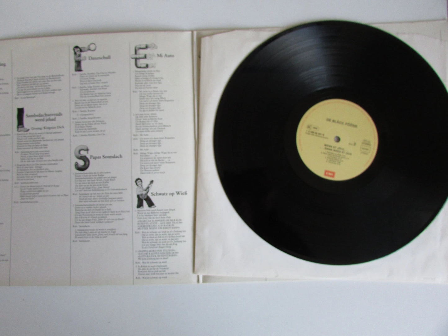DE BLACK FOOSS WEED ET ZICK! - German LP 1981 ** SIGNED **