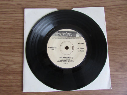 Fleetwood Mac, Oh Well Part 1 & 2 Vinyl Record 7" Single, 1969, Reprise RS 27000