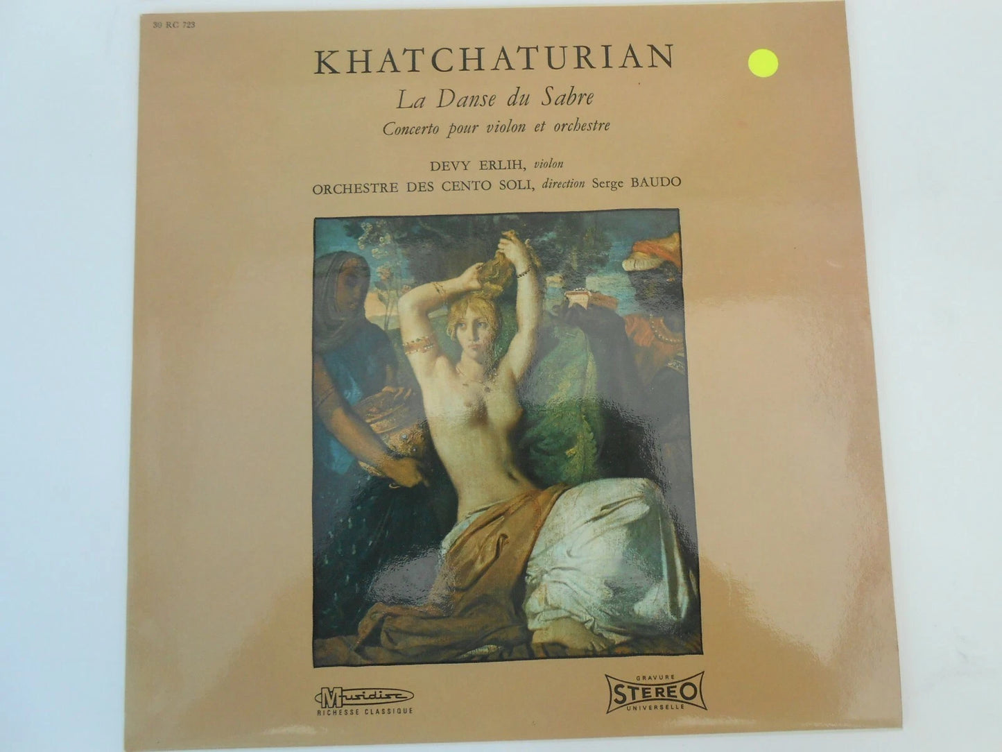 Khatchaturian, La Danse Du Sabre - Vinyl LP - Musidisc 30 RC 723