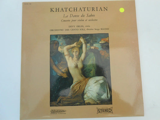 Khatchaturian, La Danse Du Sabre - Vinyl LP - Musidisc 30 RC 723