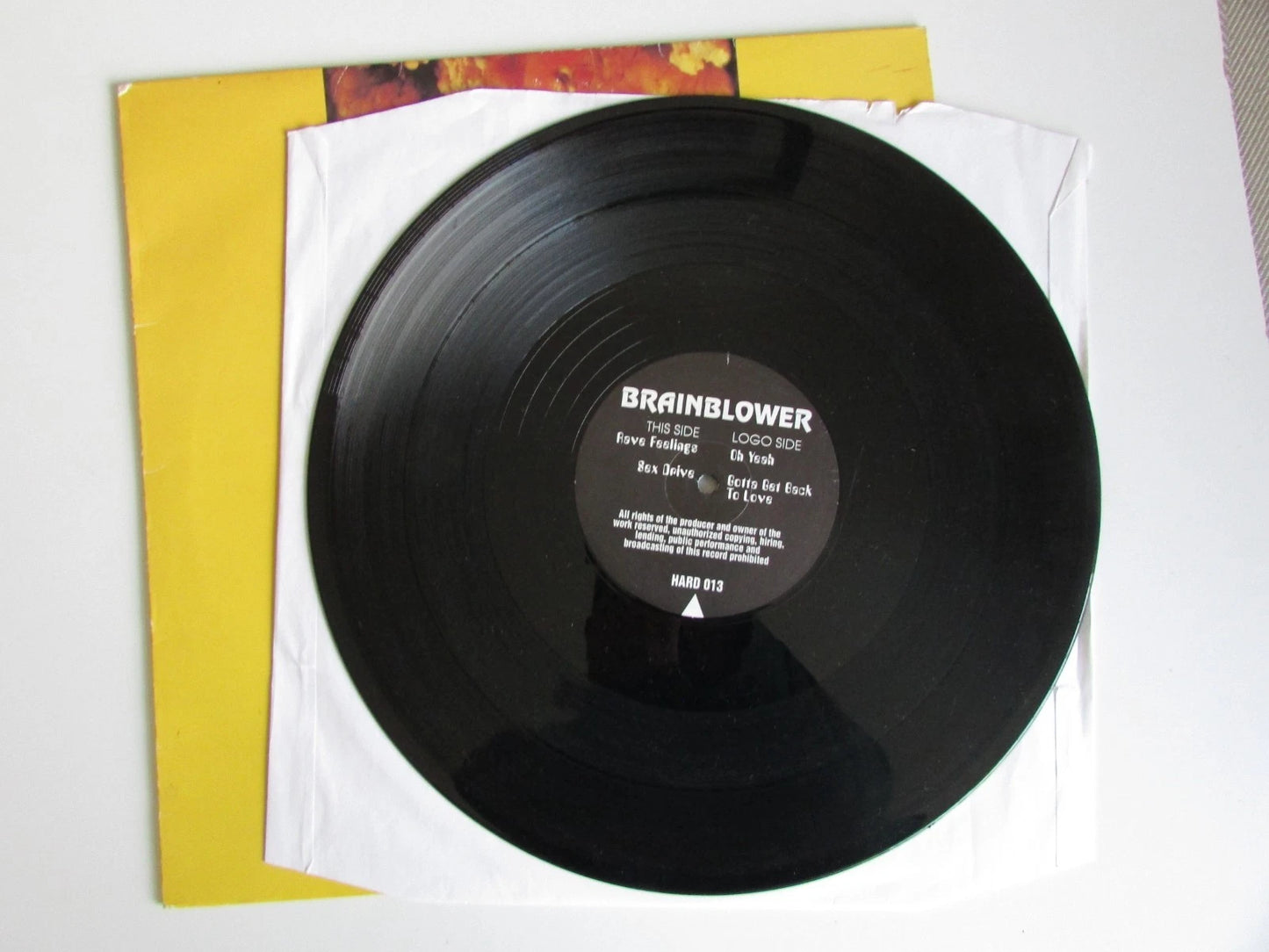 Brainblower – Rave Feelings, Hard Stuff Records – HARD 013