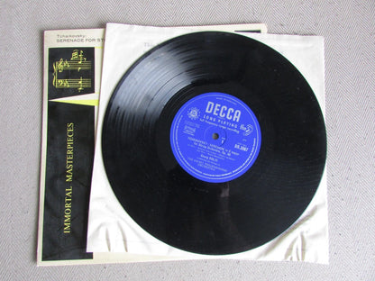 Tchaikovsky, Israel Philharmonic Orchestra, Solti - Serenade For Strings  Decca BR.3067 10"