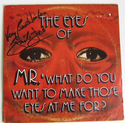 Emile Ford – The Eyes Of Mr. What do you want -  ** SIGNED **  1 record only. Interclub iclps001