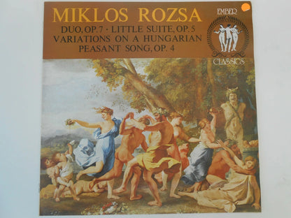 Miklos Rozsa – Duo, Op.7 · Little Suite, Op.5 / Variations On A Hungarian Peasant Song, Op.4 ECL9043