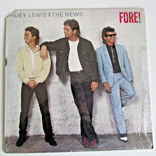 Huey Lewis and The News, Fore! - LP - US Import Chrysalis OV41534