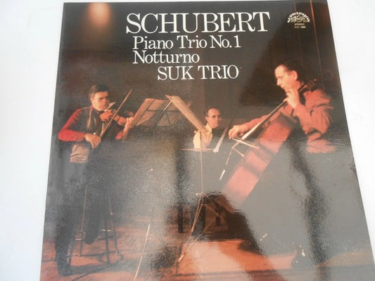 Schubert - Suk Trio ‎– Piano Trio No. 1 / Notturno - SUPRAPHON 1111 1896