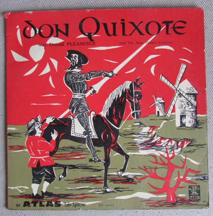 Donald Pleasence - Don Quixote - 10" Vinyl - Atlas EN10.103