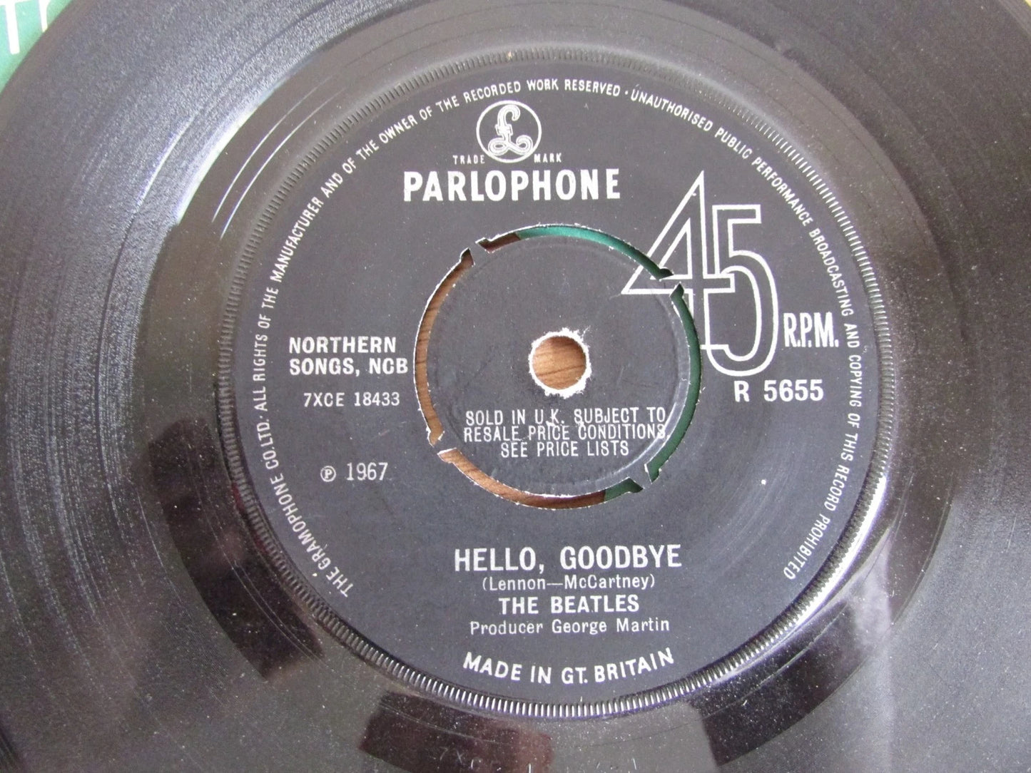 The Beatles – Hello Goodbye / I Am The Walrus 1967 7” Parlophone R5655