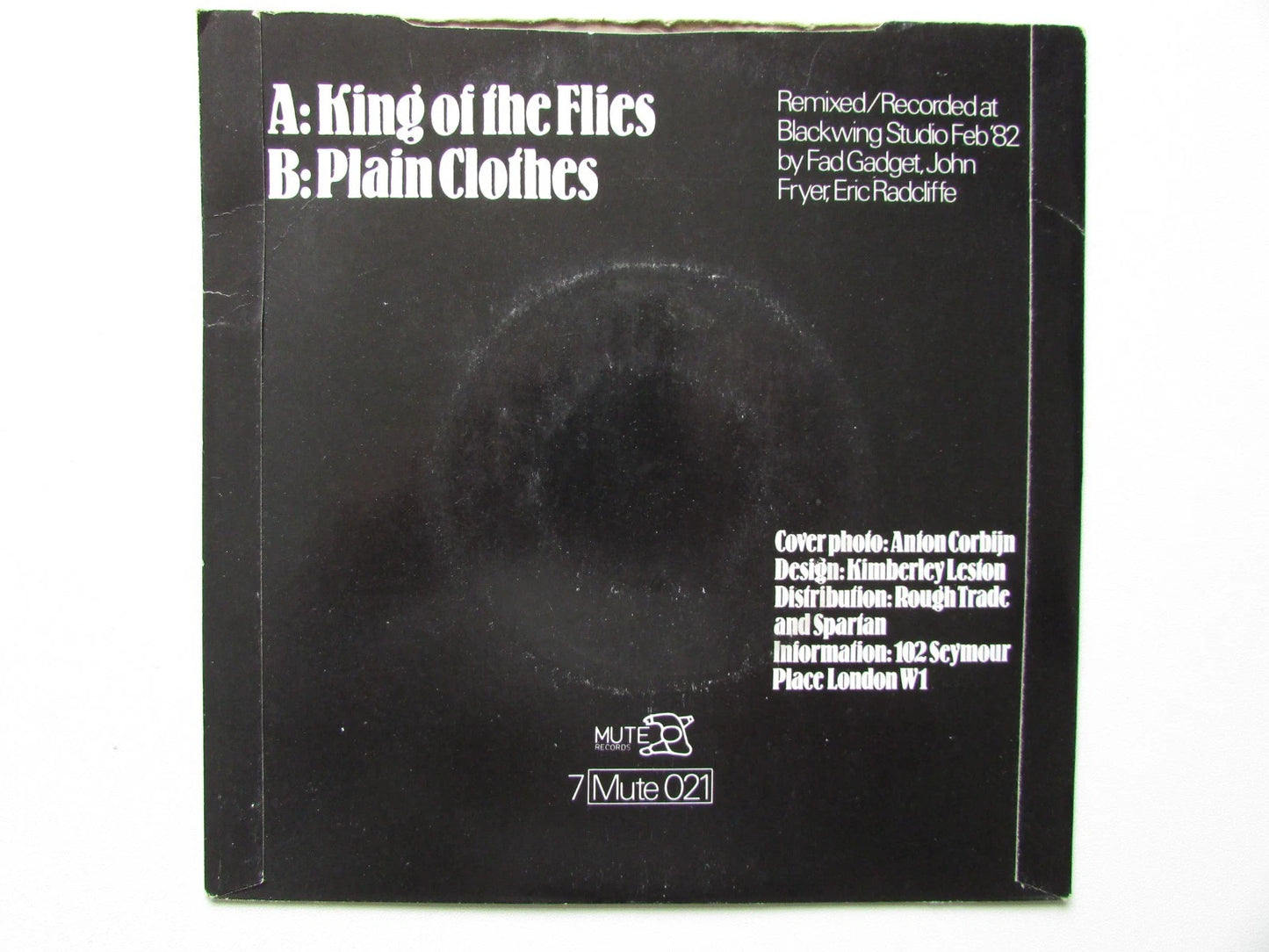 FAD GADGET King Of The Flies -7" Single Mute 7Mute021 UK 1982