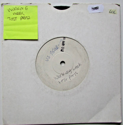 Working Week – Sweet Nothing. **RARE Test Press ** VS 759 1985 7"