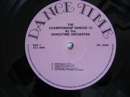 The Dancetime Orchestra - The Dancetime Selection Of Music For Old Time Championship Dances 1964 - 2xLP Vinyl, DTL3001