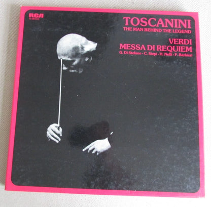 Toscanini, The Man Behind The Legend - VERDI Messa Di Requiem RCA VINYL BOX SET