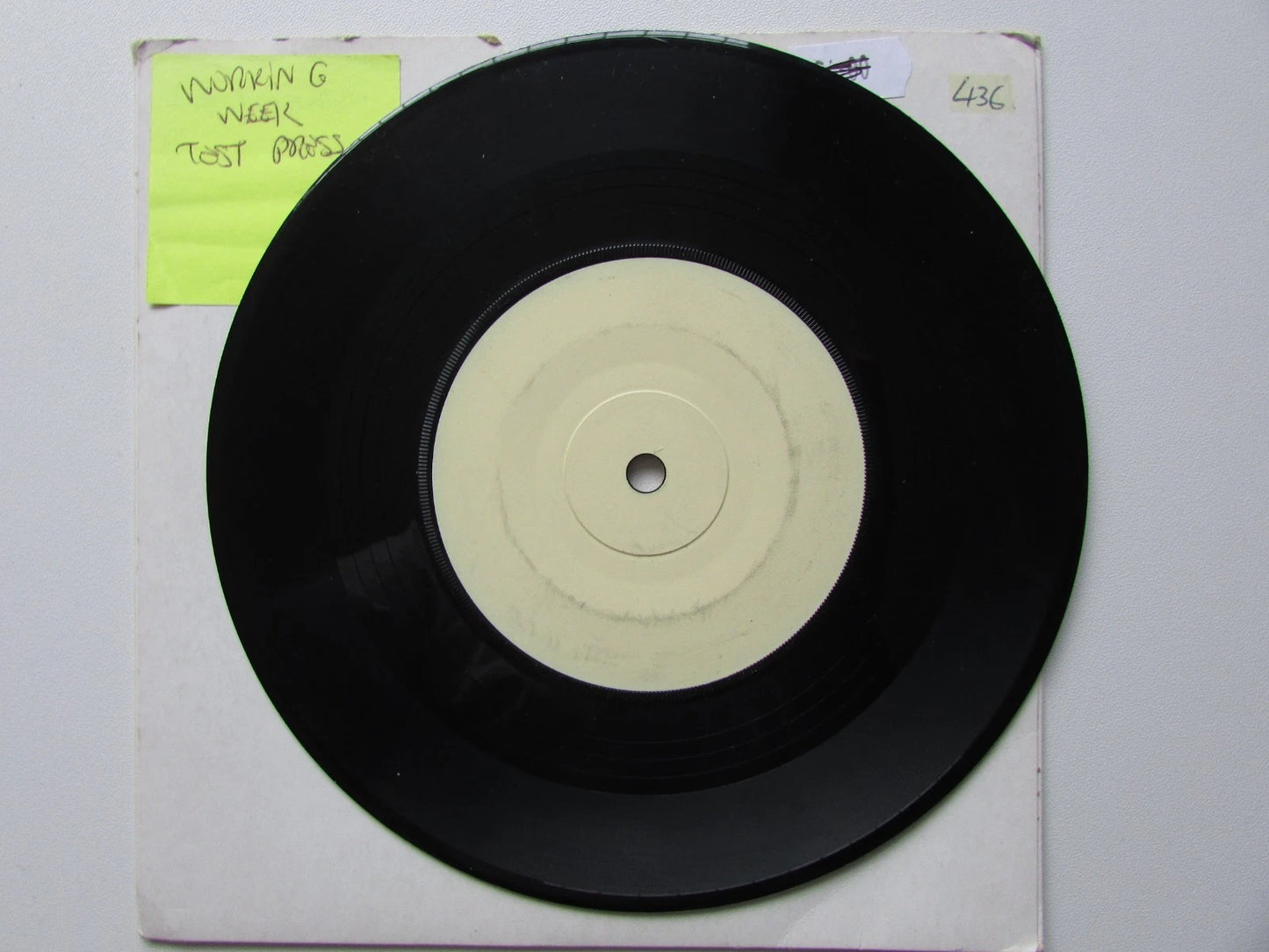 Working Week – Sweet Nothing. **RARE Test Press ** VS 759 1985 7"