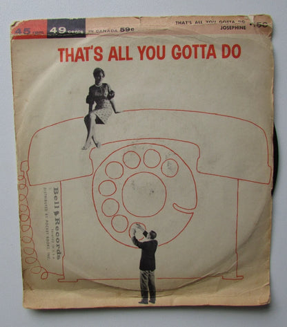 The Lane Quintet / Mary King - Josephine / That's All You Gotta Do (7", Single)