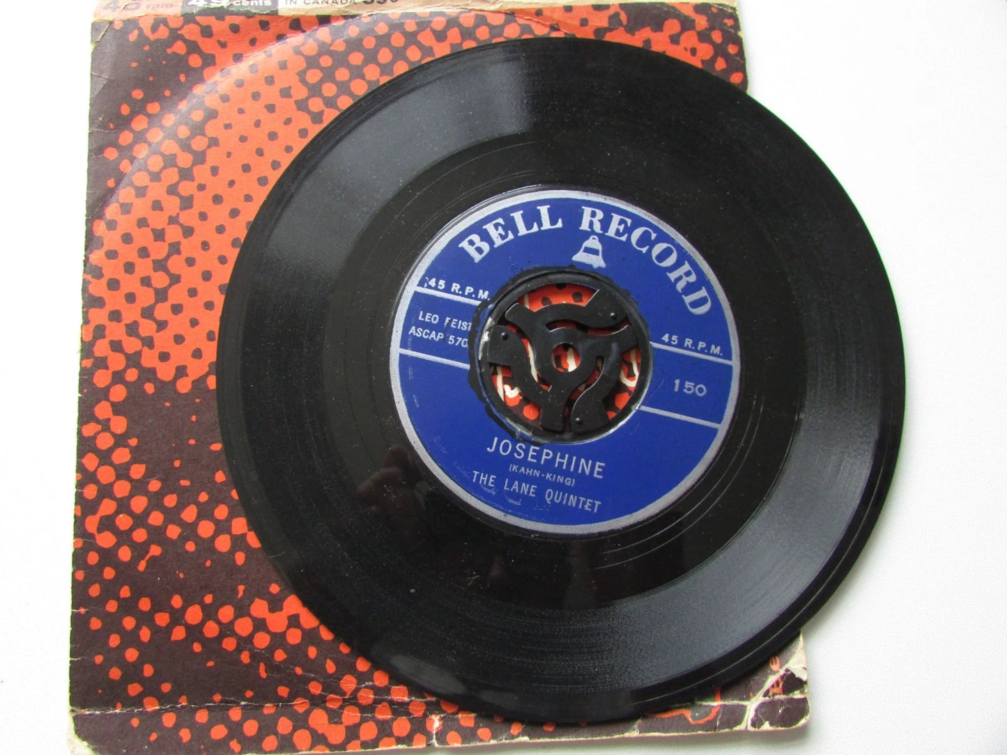 The Lane Quintet / Mary King - Josephine / That's All You Gotta Do (7", Single)