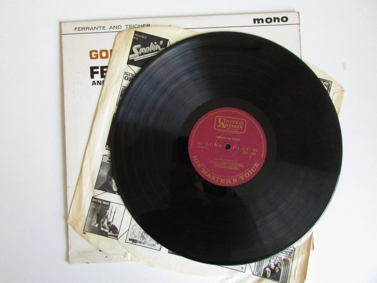 Ferrante & Teicher - Golden Piano Hits 1961 - LP Vinyl HMV CLP1464