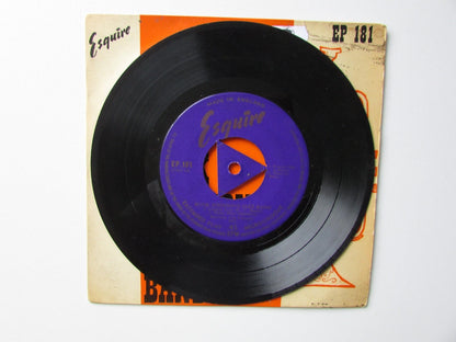 BUNK JOHNSON'S JAZZ BAND, RARE 4 TRACK 7" VINYL EP, ESQUIRE RECORDS EP181