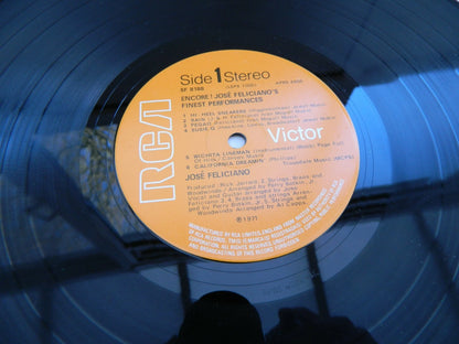 José Feliciano – Encore! José Feliciano's Finest Performances - Vinyl LP - Victor SF8188