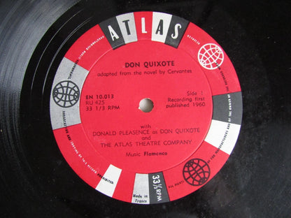 Donald Pleasence - Don Quixote - 10" Vinyl - Atlas EN10.103