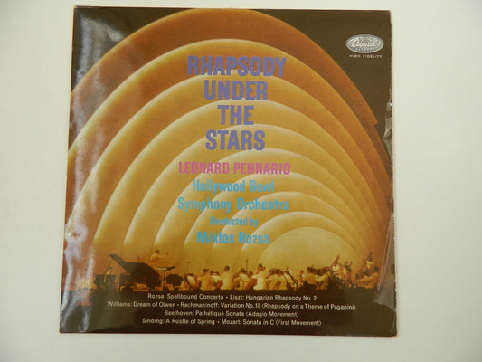 Rhapsody Under The Stars - Leonard Pennario - Vinyl LP - Capitol P8494