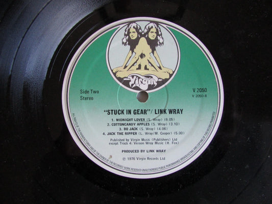 Link Wray - Stuck In Gear - 12" Vinyl LP- V 2050 - *** PLAIN SLEEVE ***
