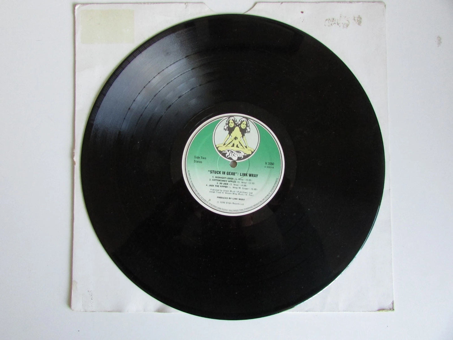 Link Wray - Stuck In Gear - 12" Vinyl LP- V 2050 - *** PLAIN SLEEVE ***