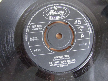 The Three Good Reasons, Nowhere Man / Wire Wheels - 1966 7" MF899