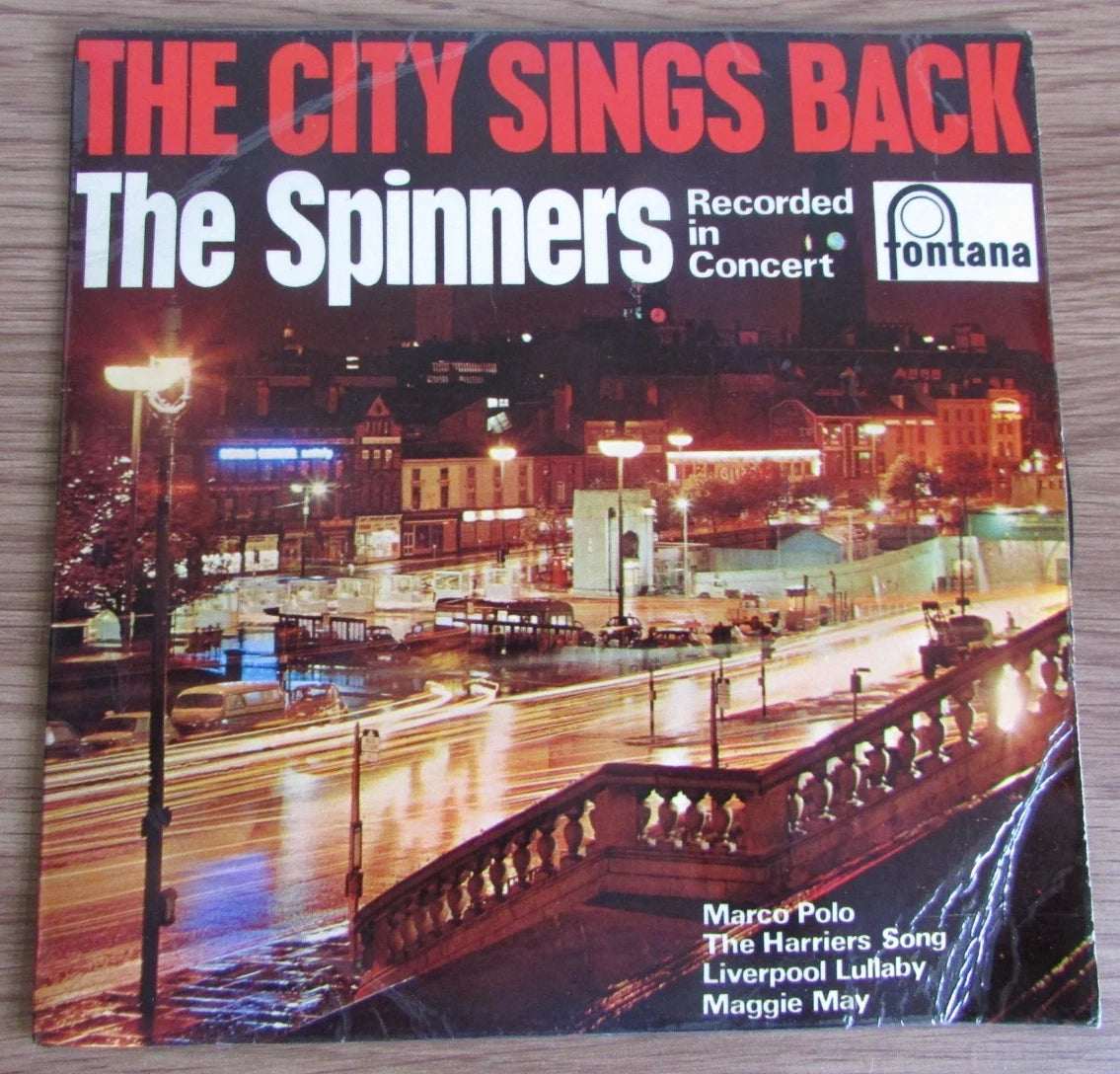 The Spinners - The City Sings Back, 7" Vinyl Record 1967 - Fontana TE17487