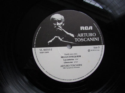 Toscanini, The Man Behind The Legend - VERDI Messa Di Requiem RCA VINYL BOX SET