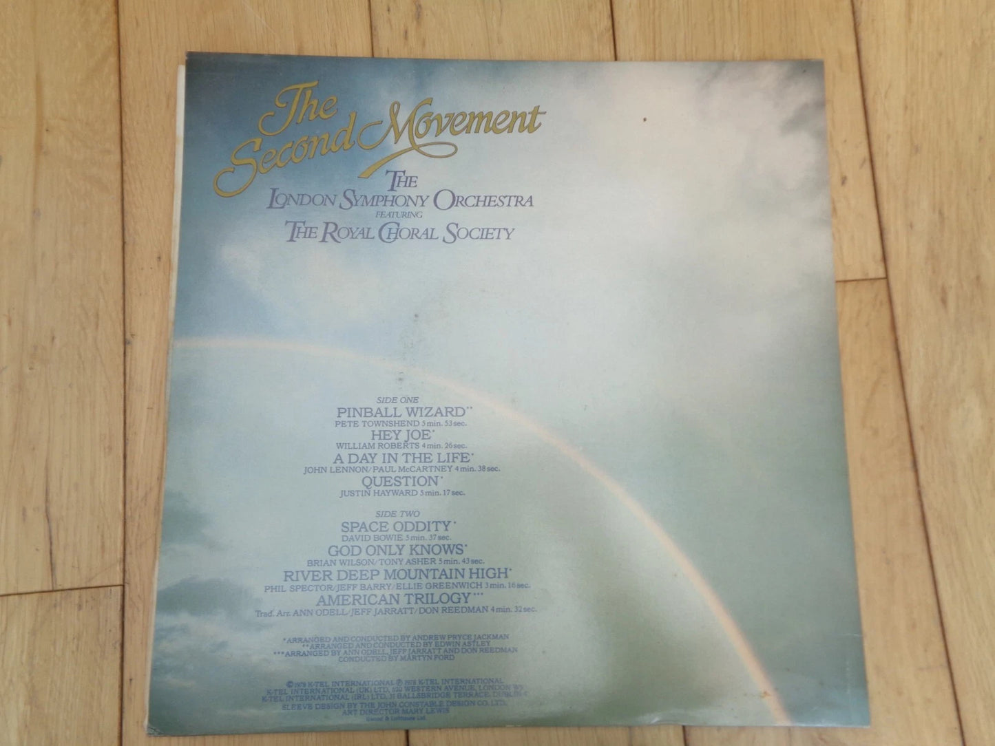 Classic Rock: The Second Movement London Symphony Orchestra - 12" Vinyl LP 1978 - One1039