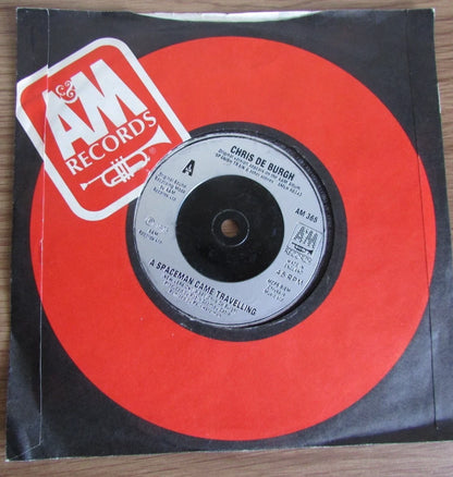 Chris De Burgh - A Spaceman Came Travelling - 1975 7" Vinyl Record AM365