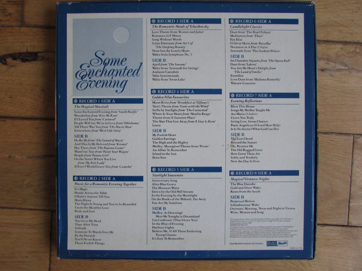 Some Enchanted Evening - 8xLP Vinyl Record Box Set - Readers Digest 1988