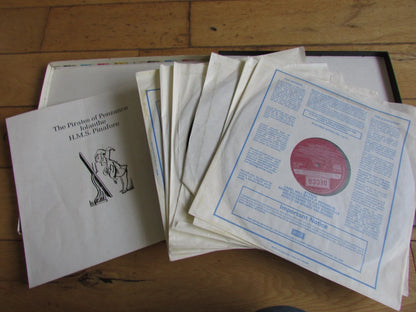 Gilbert & Sullivan, Pinafore, Iolanthe, Penzance 6LP Box Set DECCA 9BB156/161